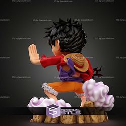 Luffy Busoshoku Haki Chibi STL Files