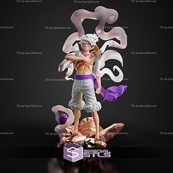 Luffy Gear 5 Legendary Pirate STL Files