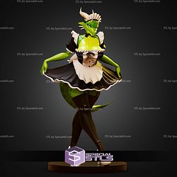 Lusty Argonian Maid From Elder Scrolls Alternative STL Files