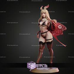 Lux Pin Up 75mm Miniatures STL Files