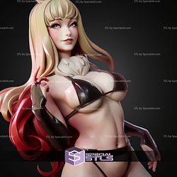 Lux Pin Up 75mm Miniatures STL Files