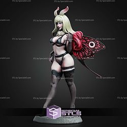 Lux Pin Up 75mm Miniatures STL Files