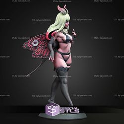 Lux Pin Up 75mm Miniatures STL Files
