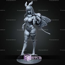 Lux Pin Up 75mm Miniatures STL Files