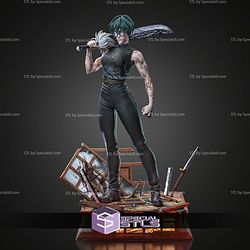 Maki Jujutsu Kaisen 315mm STL Files