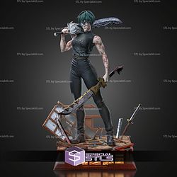 Maki Jujutsu Kaisen 315mm STL Files