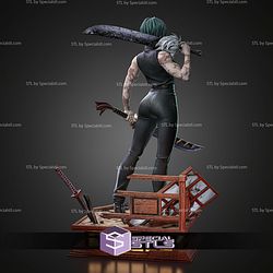 Maki Jujutsu Kaisen 315mm STL Files