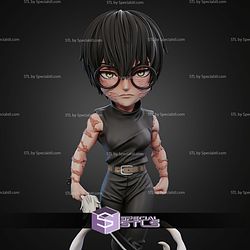 Maki Zenin And Sword Chibi STL Files