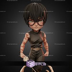 Maki Zenin And Sword Chibi STL Files