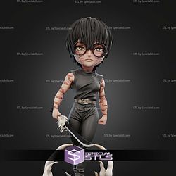 Maki Zenin And Sword Chibi STL Files
