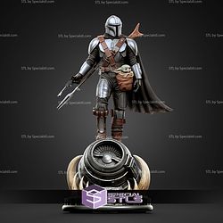 Mandalorian And Grogu 460mm STL Files
