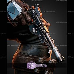 Mandalorian And Grogu 460mm STL Files