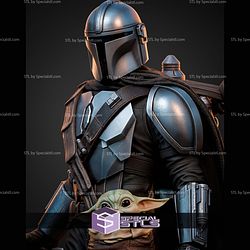 Mandalorian And Grogu 460mm STL Files