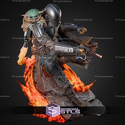 Mandalorian And Grogu Iconic 303mm STL Files