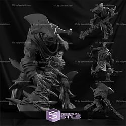 August 2019 Wereshark Amini3D Miniatures