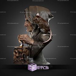 Maria Witch Bust STL Files