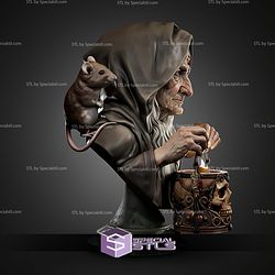 Maria Witch Bust STL Files