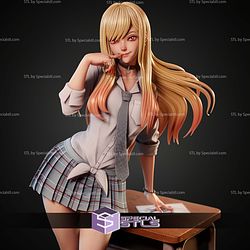 Marin Kitagawa School Girl Digital STL Files