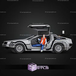 Marty Mcfly Delorian Back To The Future STL Files