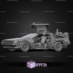 Marty Mcfly Delorian Back To The Future STL Files