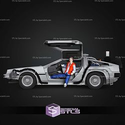Marty Mcfly Delorian Back To The Future STL Files