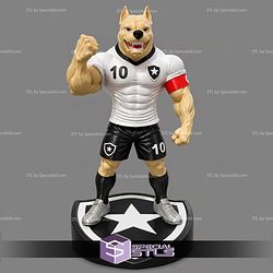 Mascote Do Botafogo Multipart STL Files