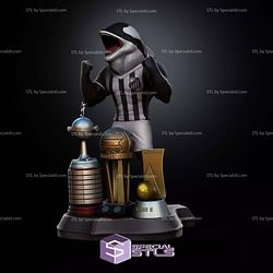 Mascote Santos Orca STL Files