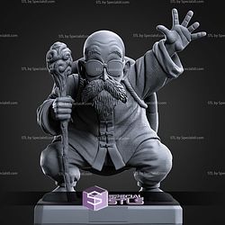 Master Roshi Say Hi STL Files