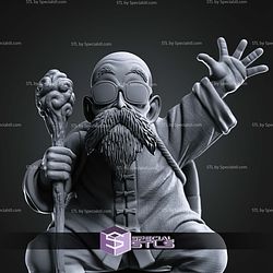 Master Roshi Say Hi STL Files