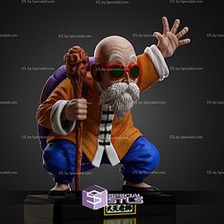 Master Roshi Say Hi STL Files
