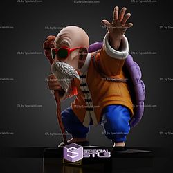 Master Roshi Say Hi STL Files