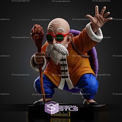 Master Roshi Say Hi STL Files