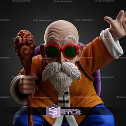 Master Roshi Say Hi STL Files