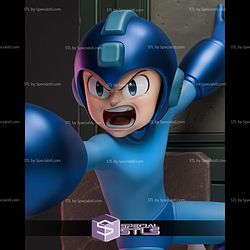 Mega Man Crawling 300mm STL Files