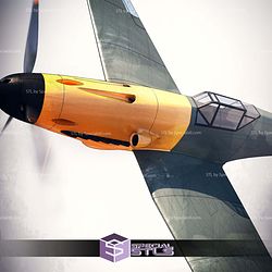Messerschmitt Bf 109 H F STL Files