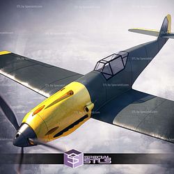 Messerschmitt Bf 109T Tony STL Files
