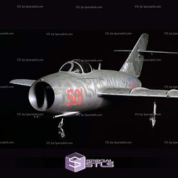 MiG 15 BIS STL Files