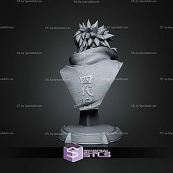 Minato Naruto Bust 133mm STL Files