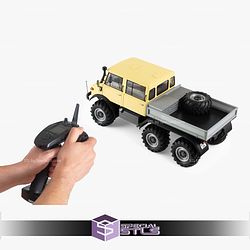 Mogster Mercedes Benz Unimog Drop Side STL Files