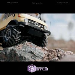 Mogster Mercedes Benz Unimog Drop Side STL Files