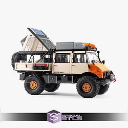 Mogster Mercedes Benz Unimog Drop Side STL Files