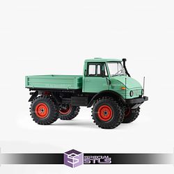 Mogster Mercedes Benz Unimog Drop Side STL Files