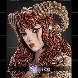 Morax Fantasy Girl Fanart STL Files