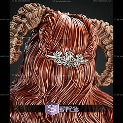 Morax Fantasy Girl Fanart STL Files