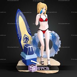 Mordred Summer Fate Grand Order STL Files