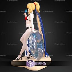 Mordred Summer Fate Grand Order STL Files