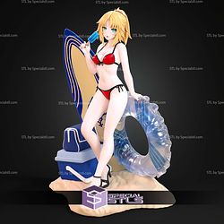 Mordred Summer Fate Grand Order STL Files