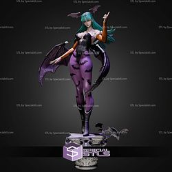 Morrigan Aensland Raven Base STL Files