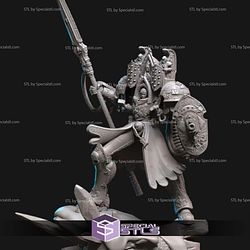 Morvenn Vahl Abbess Sanctorum WH40K STL Miniatures