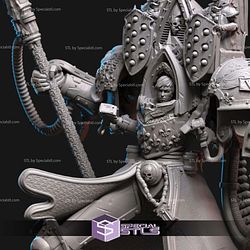 Morvenn Vahl Abbess Sanctorum WH40K STL Miniatures